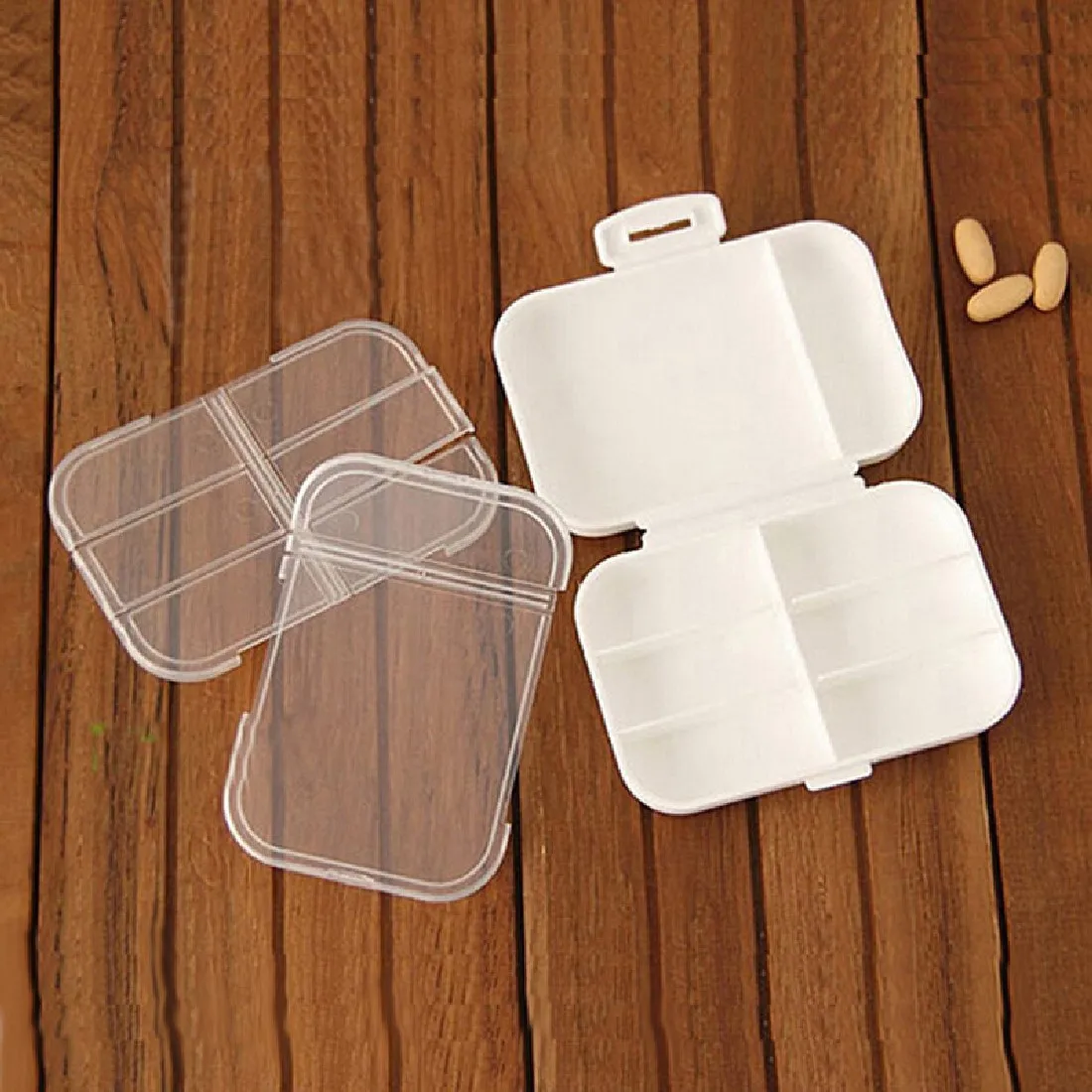 Мини держатель витамина для лекарств органайзер таблеток портативный