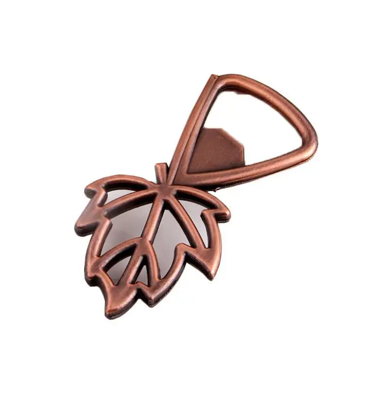 

Copper Maple Leaf Beer Bottle Opener Bar Tool Wedding Favors Souvenirs Gifts Party Supplies LX7142