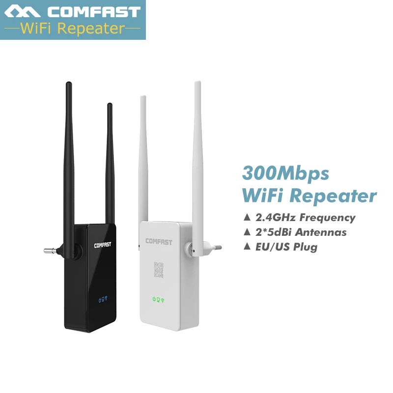 Усилитель сигнала Wi Fi Comfast wr302s 300 Мбит/с 802.11n/b/g|repetidor wifi|wifi extenderwifi extender repeater |