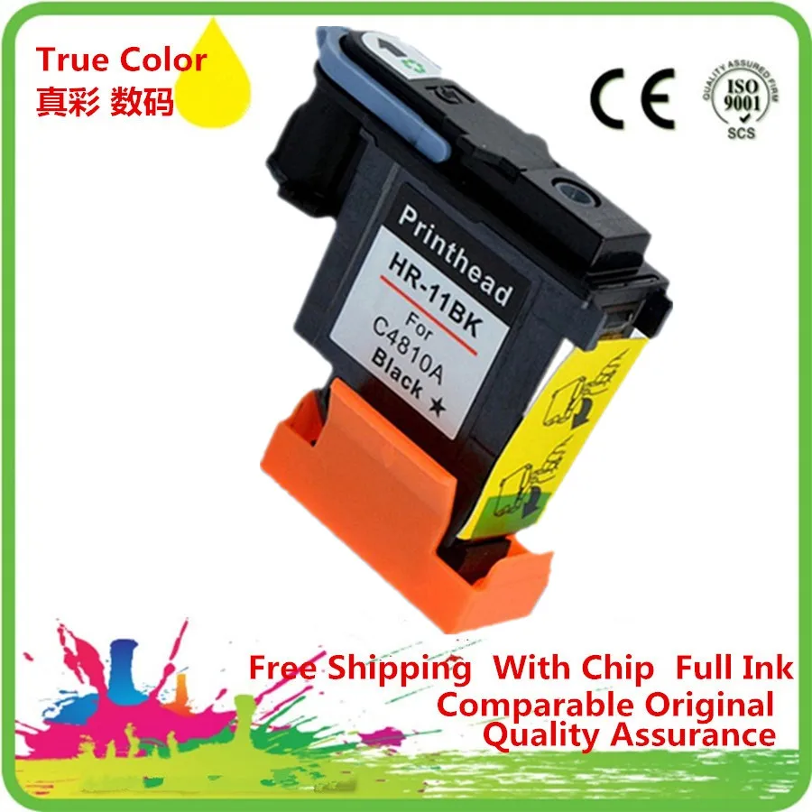 Печатающей головки восстановленные For-HP11 HP11xl C4810A C4811A C4812A DesignJet 100 110 111 120 120nr 500 500ps 510 70