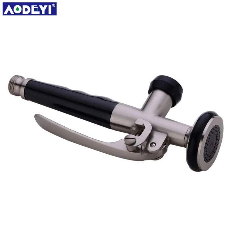 Brushed Nickel AODEYI латунный кухонный распылитель носик кран раковина Выдвижная Насадка распылитель носик Замена душа кухонный кран аксессуары - Цвет: Brushed Nickel