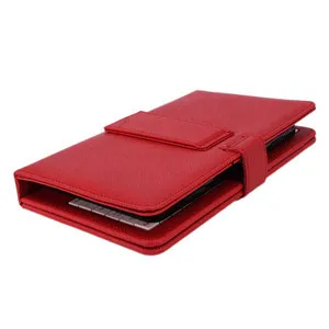 7&quot Tablet PC Leather Case Protective Jacket with USB Keyboard Red | Компьютеры и офис