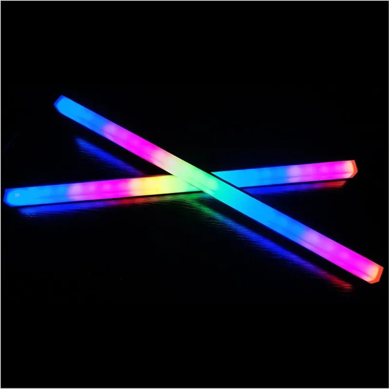 Двухсторонний светильник RGB из алюминиевого сплава лента 30 см магнитный phantom color |