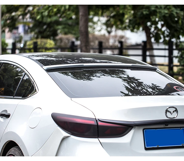 Для Mazda 6 спойлер atenza Высокое качество ABS Материал Автомобильный задний спойлер для Mazda 6 atenza черный белый спойлер