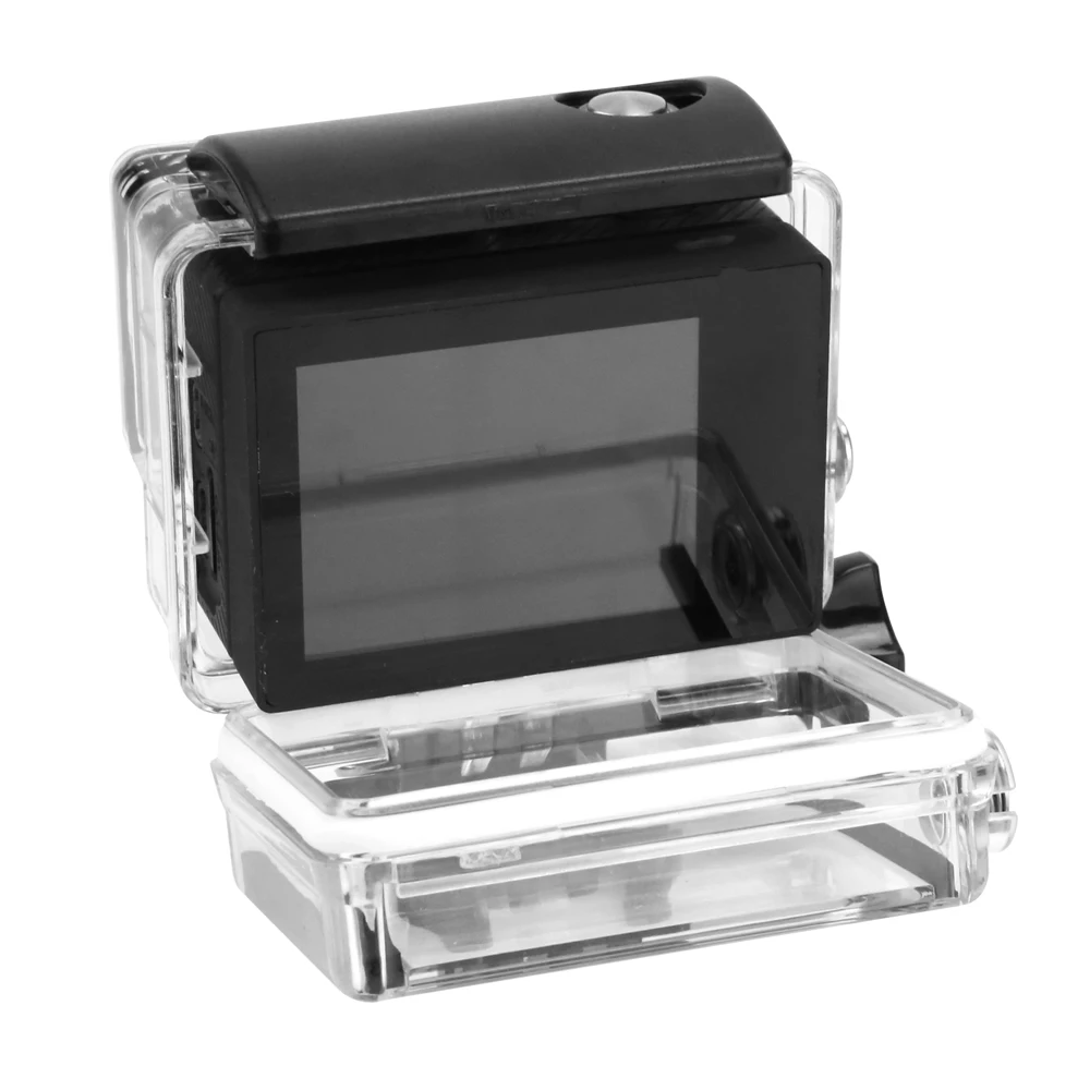 Водонепроницаемый задний Чехол BacPac для GoPro Hero 4/3 + ЖК экран/расширение батареи