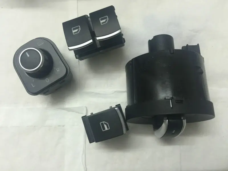 Быстрая доставка переключатель окна зеркало фар для Volkswagen VW passat B6 Eos Golf GTI mk 5 6 4