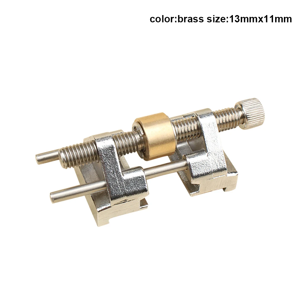 brass-13x11mm Горячая нержавеющая сталь/латунь сторона зажима фиксированный угол хонингования руководство для дерева долото строгальный станок края заточки NDS66 - Цвет: brass-13x11mm