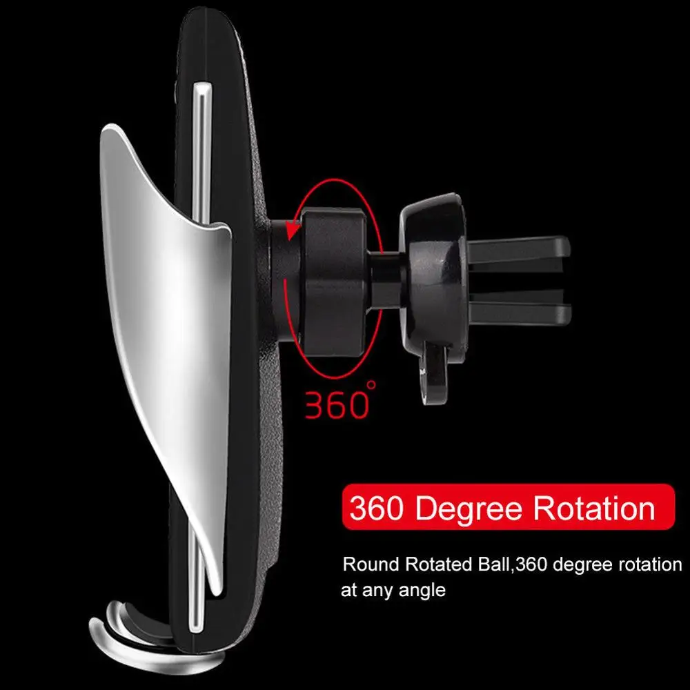 Новое автоматическое зажимное беспроводное автомобильное зарядное устройство