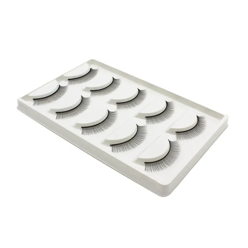 5 Pairs/Set False Eyelashes Handmade Training Lashes For Beginners Eyelash Extensions Beauty Salon Student Practice