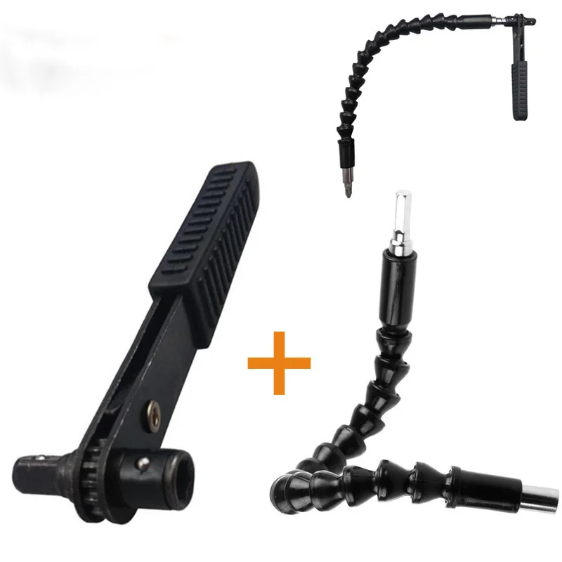 Мини-гаечный ключ 1/4 с трещоткой прямоугольный отвертка торцевой + 1 шт.