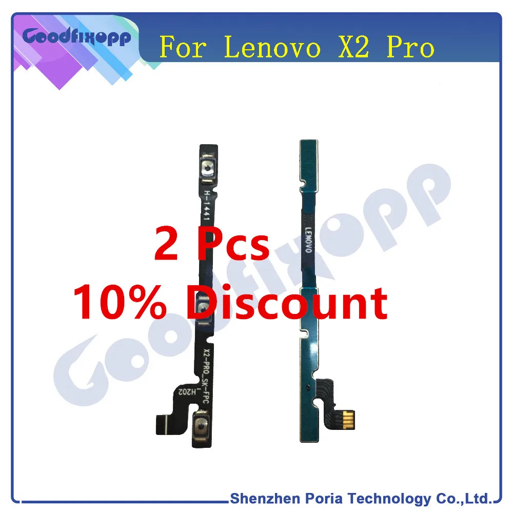 

Original For Lenovo X2 Pro Power On Off Volume Button Up Down Key Flex Cable Ribbon Replacement Parts Cable For Lenovo X2 Pro