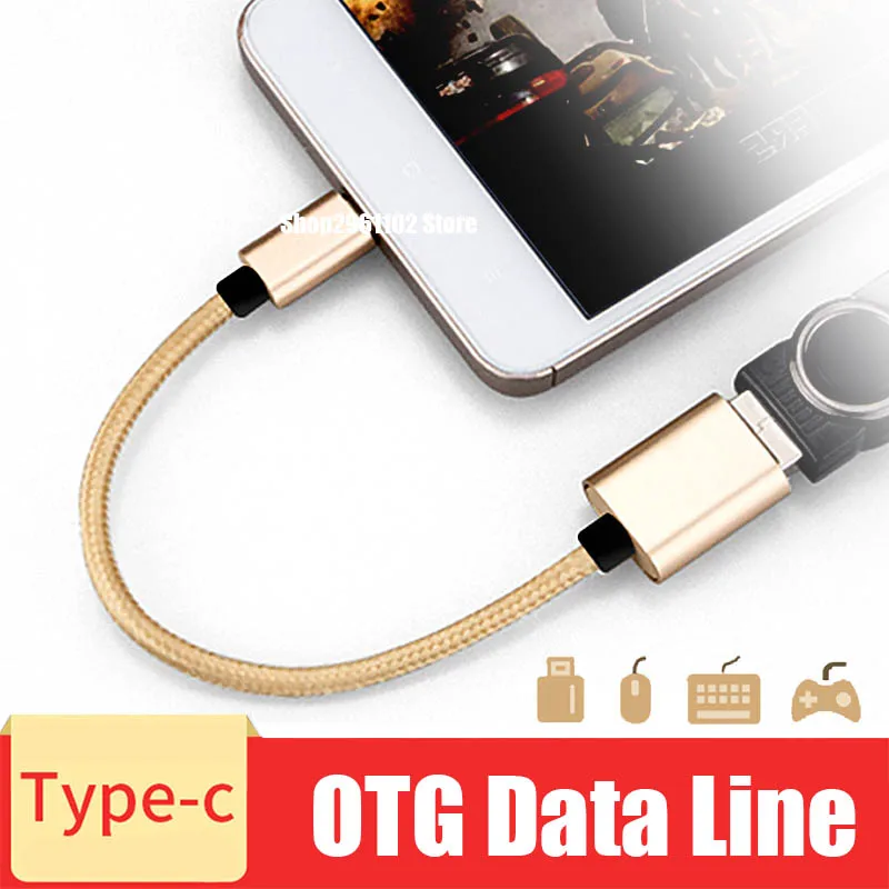 Кабель USB Type C к OTG адаптер для Xiaomi Mi8 Mi5 Mi4C Nexus 5X 6P Macbook c кабель передачи данных