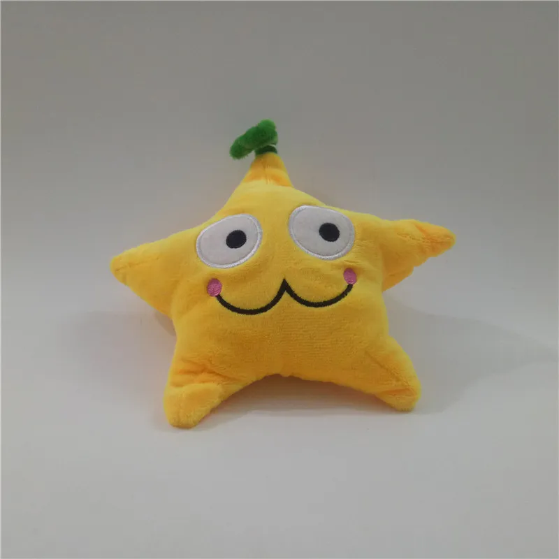 Мягкие хлопковые Растения против Зомби Плюшевые игрушки куклы PVZ Starfruit плюшевые присоски кулон мягкие куклы ребенок подарок на день рождения