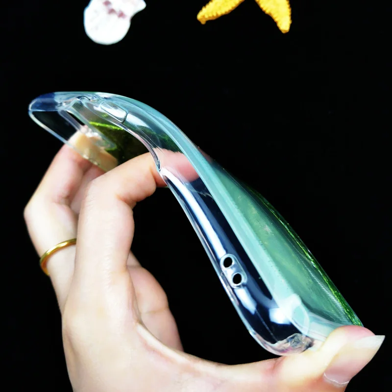 Мягкий чехол для Huawei Honor 9 10 с динамической жидкостью и разноцветным песком