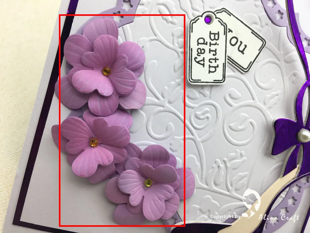 

Alinacutle METAL CUTTING DIES CUT 6pc Spring Flowers Scrapbooking Paper Craft Card emboss knife Blade punch stencils