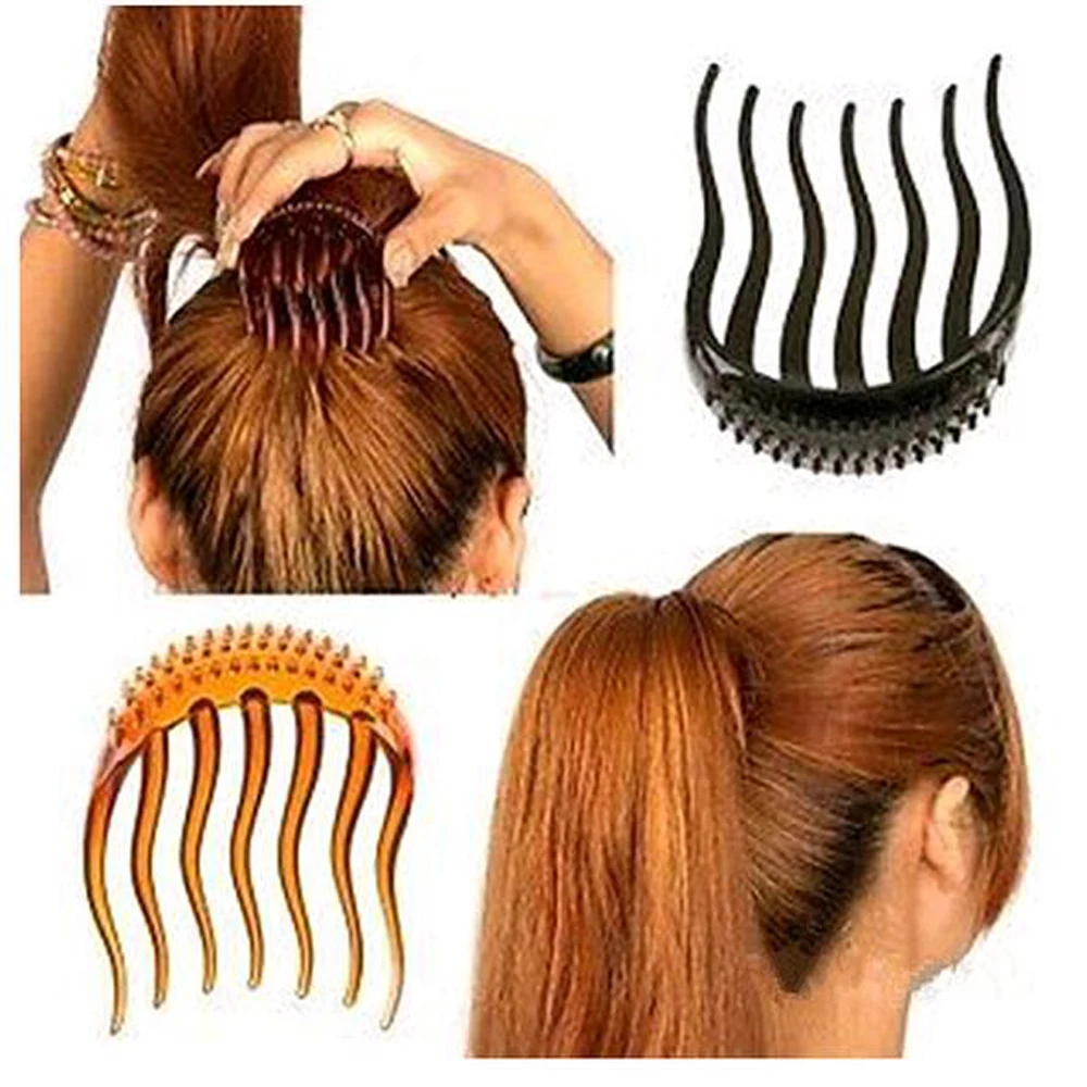 1 шт. заколки для волос FAMSHIN 8x6 см|peigne chignon|clip barrettehair barrette comb |