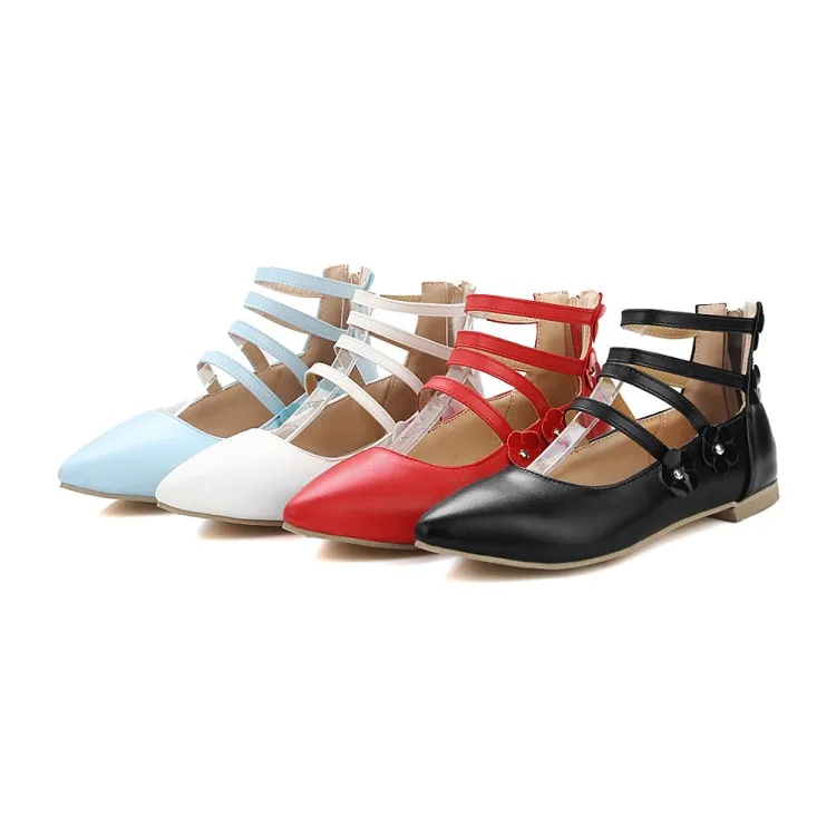 Женские туфли балетки с острым носком размеры 34 48|women ballerina|spring autumn shoesballerinas women |