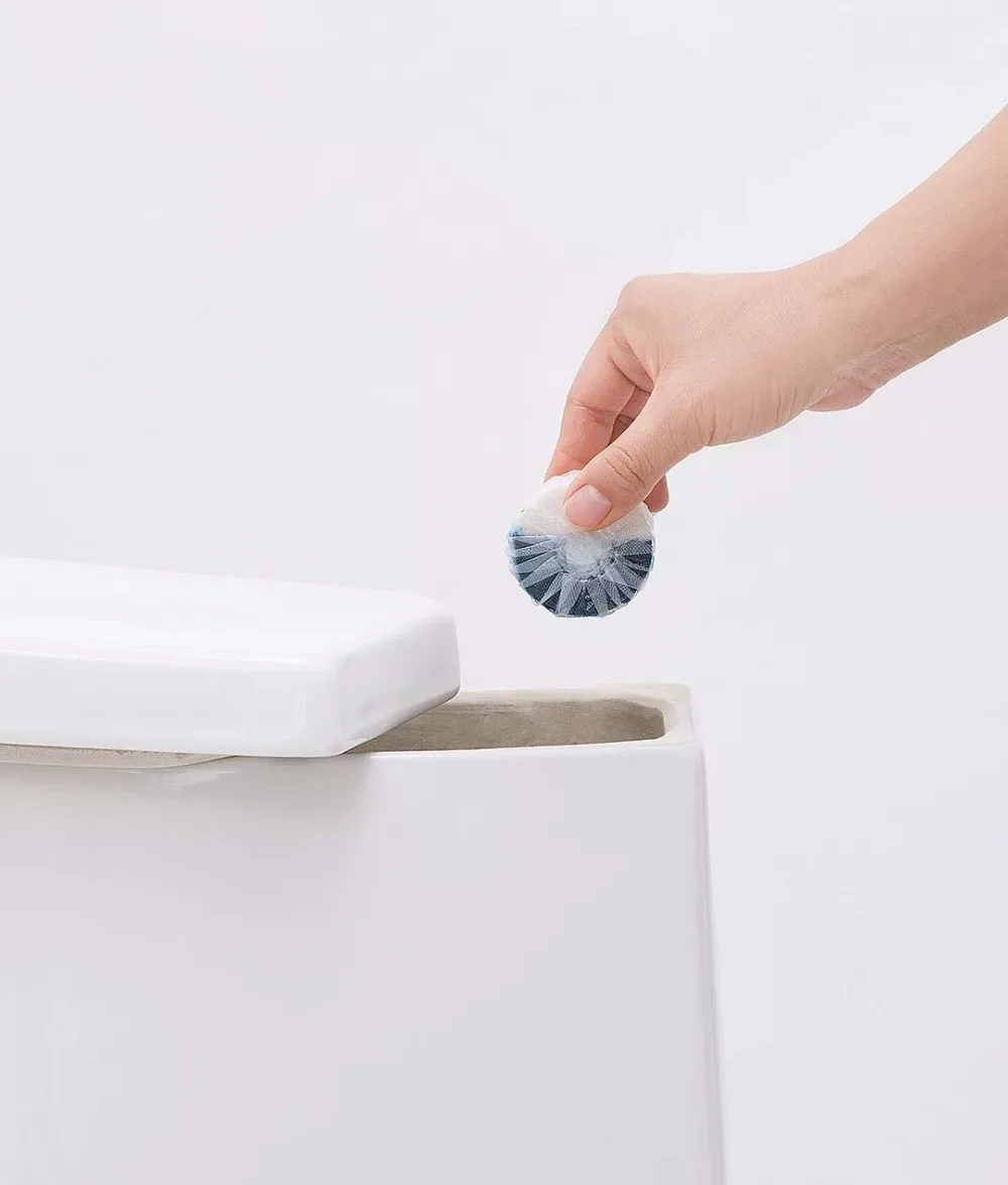 Xiaomi Clean-n-fresh двойной эффект дезодорирующая Чистка туалетный блок независимая Водорастворимая пленка упаковка Анионный активный Fac