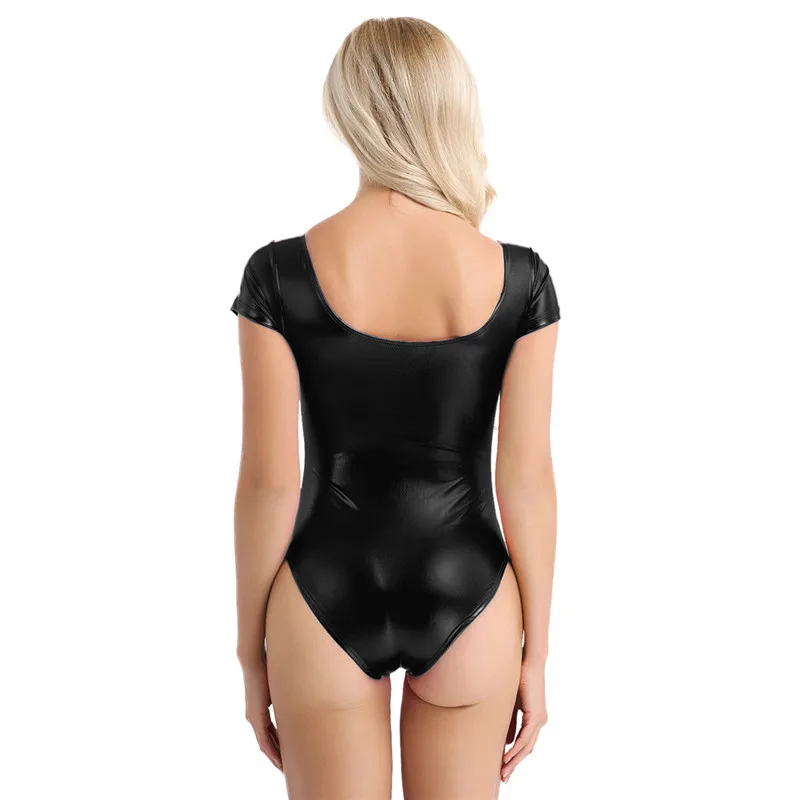Женское трико боди купальник для женщин балет гимнастика взрослых блестящий из