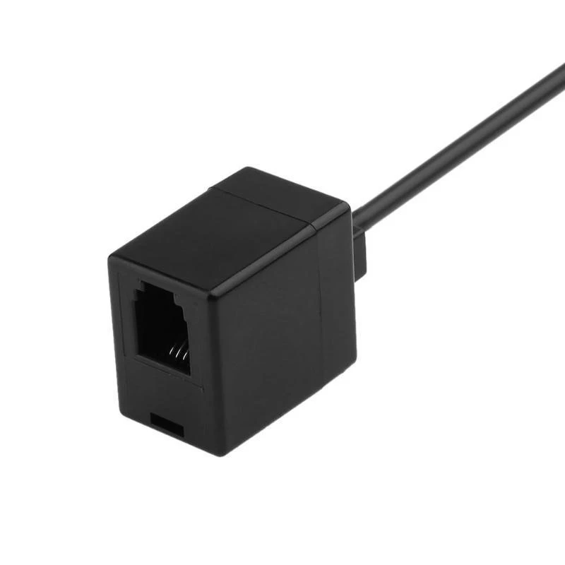 Удлинительный Кабель RJ12 6p6c Мама папа монтажная панель для телефона Lan Сеть Ethernet 15