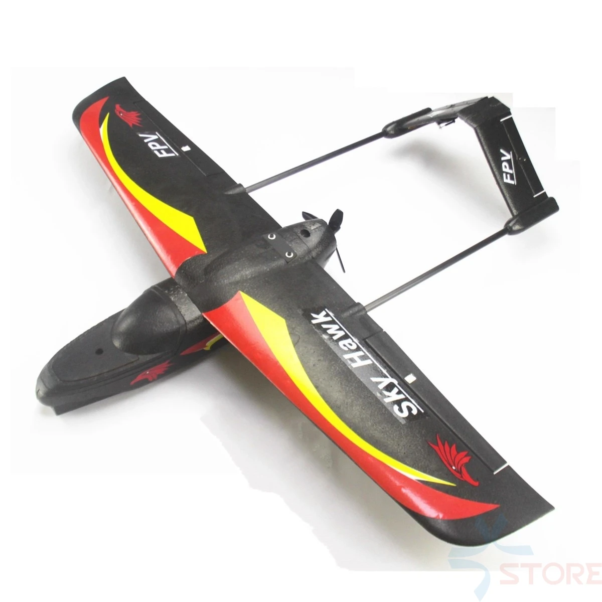 Sky Hawk V1 940 мм Wingspan EPP RC Flywing Planes Kit/PNP Black Электрический Глайдер|electric rc glider|rc glidersky hawk |