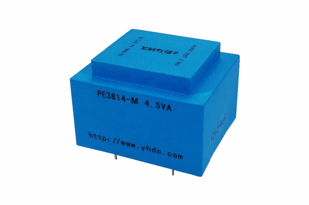 PE3814-M 4.5VA 230В/9В Expory отвод инкапсулированный безопасный изолирующий трансформатор