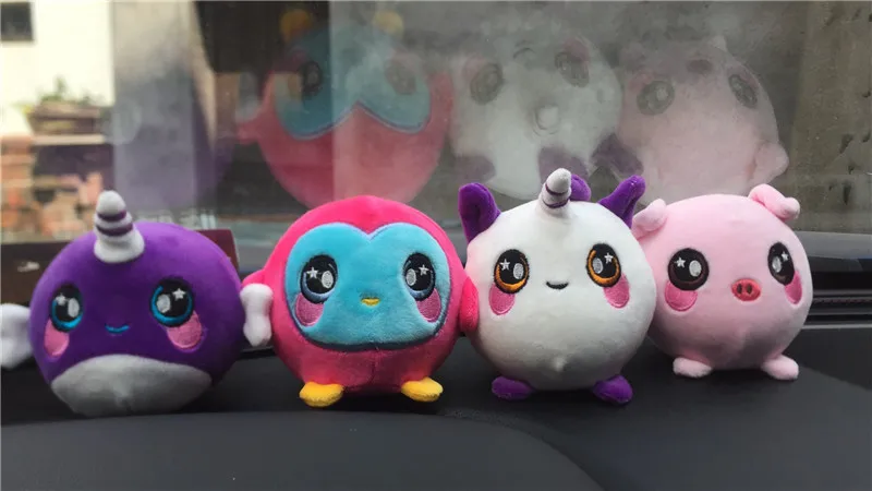 Kawaii мягкая плюшевая игрушка, животное, чучело, декомпрессия, сжимающая игрушка, медленно поднимающаяся, лучший подарок на Рождество, день рождения