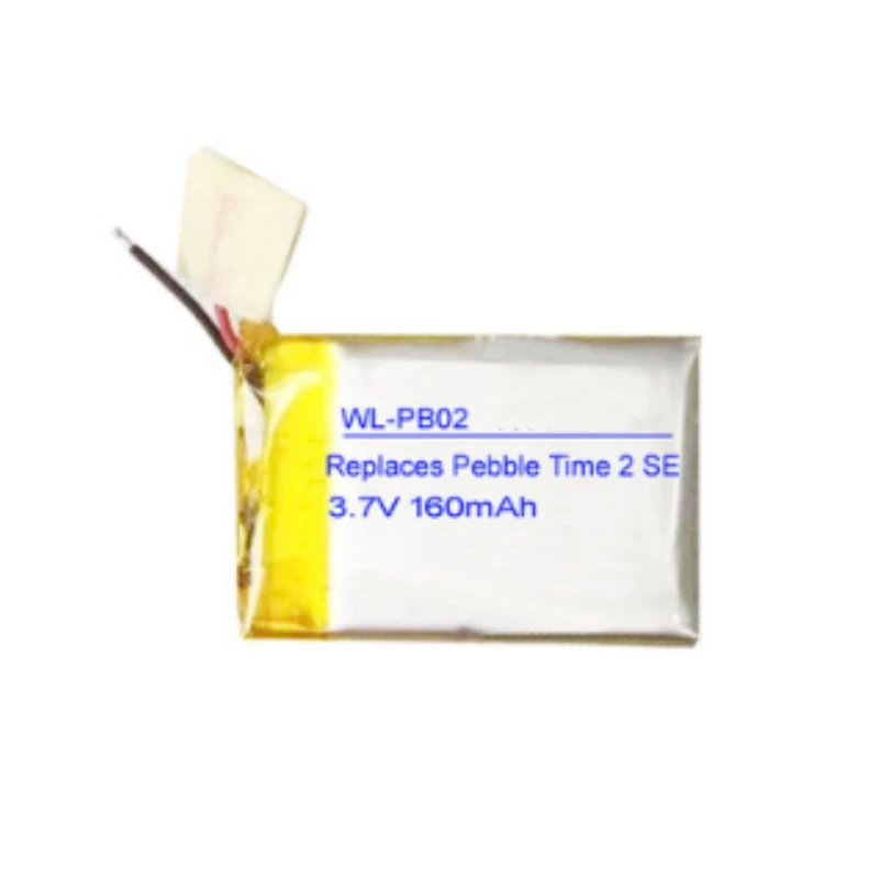10 шт./лот TTVXO 160 мАч для Pebble Time 2 батареи Smartwatch LSSP441522AE Battery|Смарт-аксессуары| |
