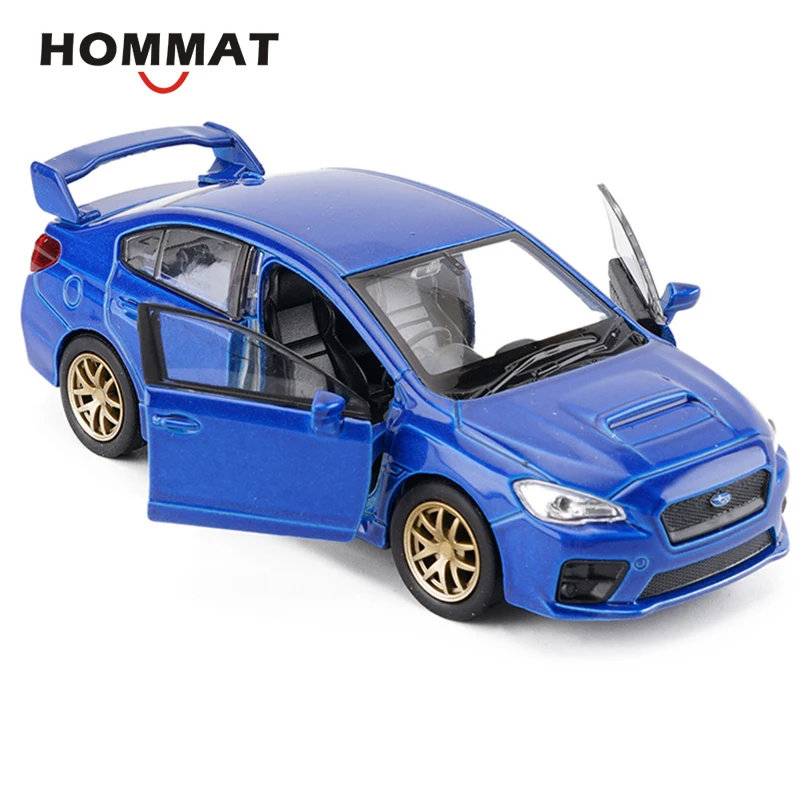 Hommate моделирование Welly 1:36 Subaru Impreza WRX STI модель автомобилей сплав литья под давлением модель игрушечной машины металлические Машинки Игрушки для детей