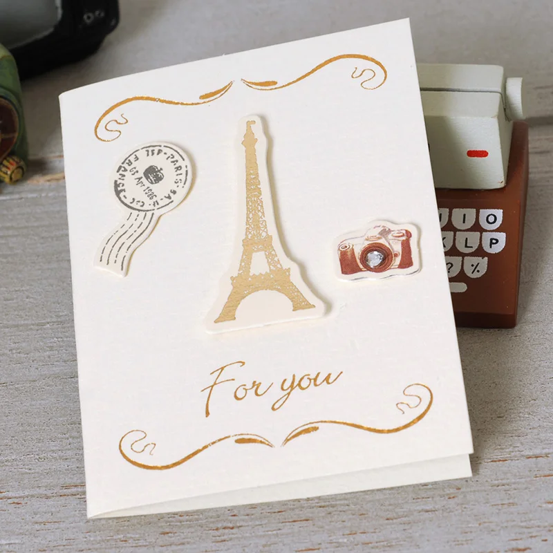 10 шт./лот Высококачественная красивая поздравительная открытка универсальная