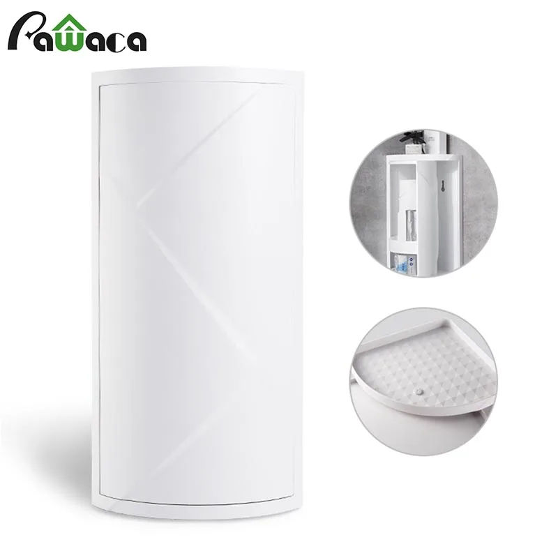 Угловая полка для ванной комнаты вращающаяся на 360 градусов трехугловая кухонная