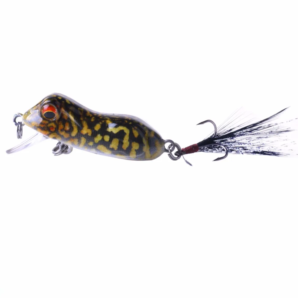 5 шт. лягушка Рыболовная Приманка 5CM 6G искусственные жесткие приманки Topwater