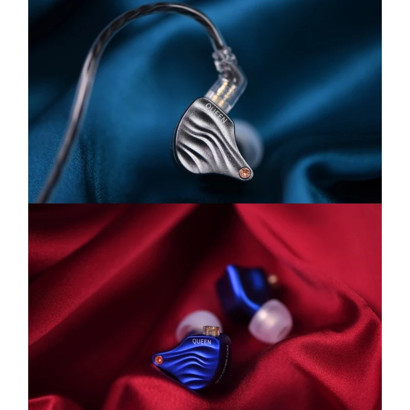 TFZ QUEEN HIFI наушники вкладыши с динамическим IEM 2 pin/0 78 мм съемные кабели DJ