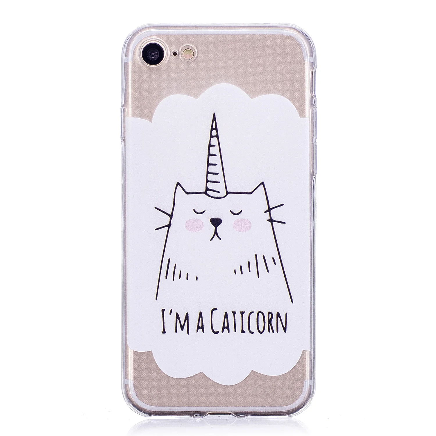 Luxury Case For Apple iPhone 7 8 Mobile Phone Shells iPhone7 Cartoon Soft TPU Silicone Funda iPhone8 Protective Cases |