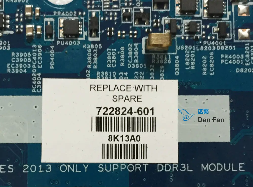 Материнская плата для ноутбука HP ProBook 722824 G1 455 протестированная Полная работа