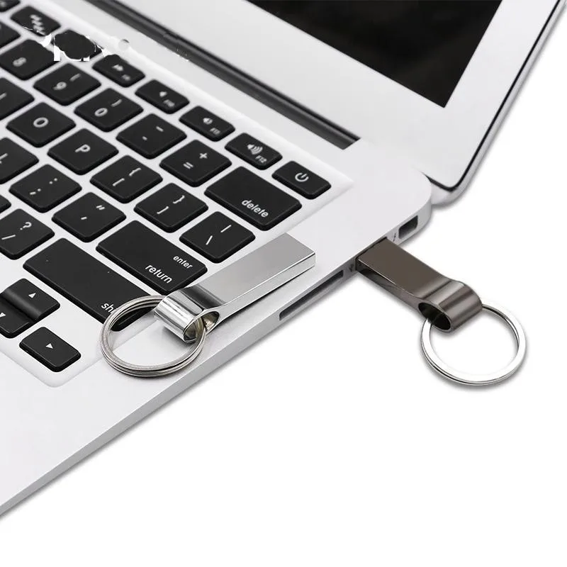 Горячая Распродажа металлический USB флеш накопитель 32 ГБ 64 16 8 флешка 128 память usb