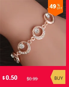Pulseira Mujer Moda прозрачный кристалл золотой цвет серебра талисман браслеты для женщин Сова регулируемый браслет ювелирные изделия подарок