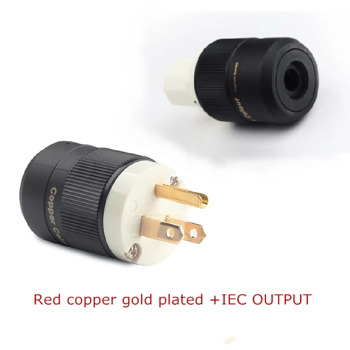 CopperColourCC США HiFi вилка усилителя мощности звуковых частот красная медь или