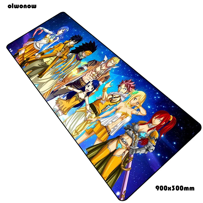 Сказочный Хвост коврик 900x300x3 мм гелевый игровой коврик для мыши большая клавиатура Коврик для мыши подарок ноутбук аксессуары для геймеров коврик для мыши