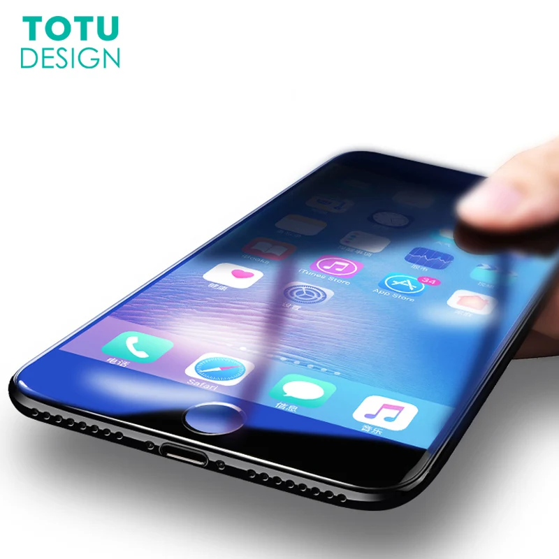 Защита экрана закаленное стекло для iPhone 8 7 Plus TOTU 0 23 мм Закаленное Защитная пленка