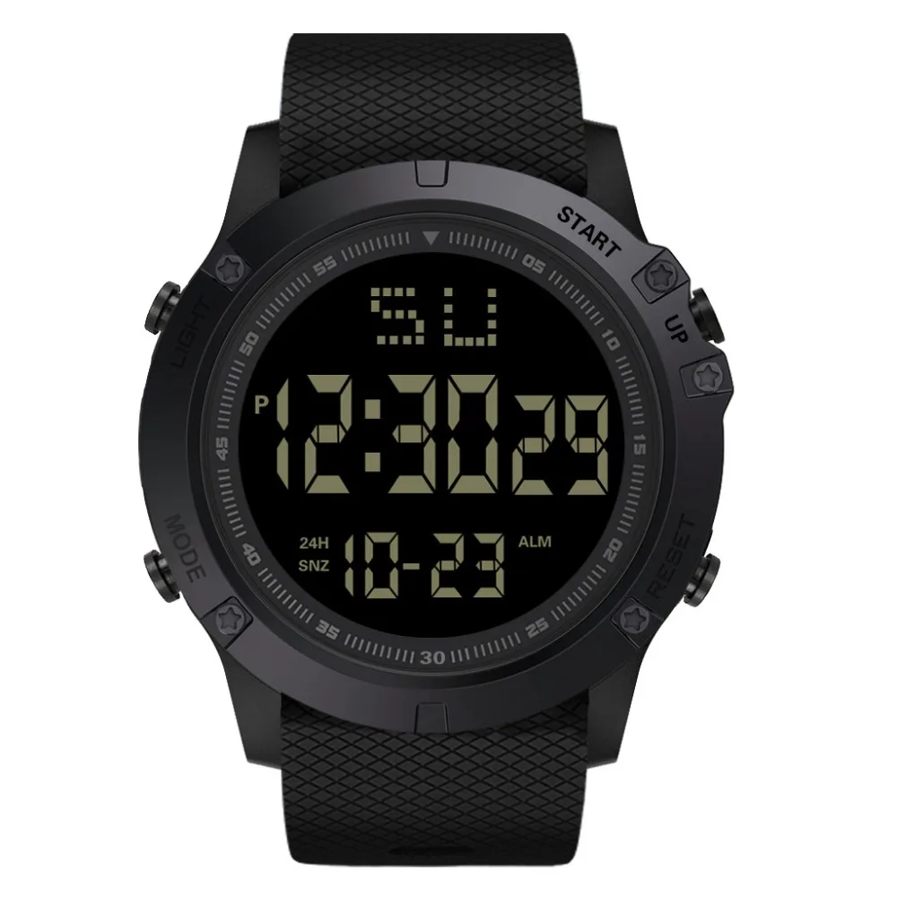 Цифровые мужские часы женские спортивные Montre Homme наручные светодиодные