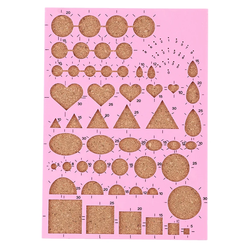 1 шт. шаблон Quiliing Corkboard инструмент для квиллинга прокрутка бумаги филигрань