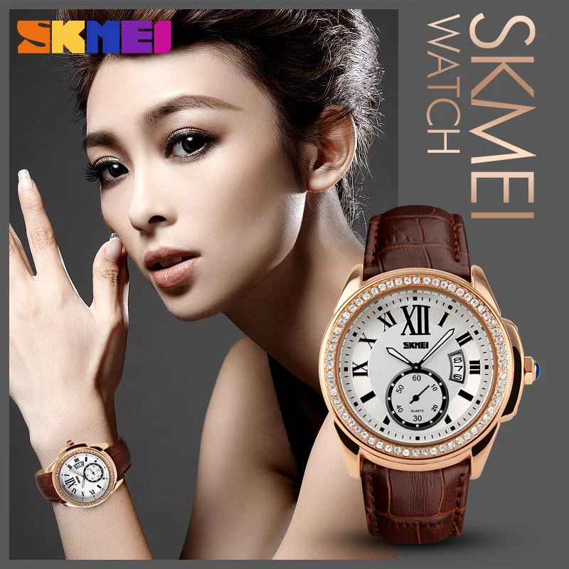 Reloj Hombre SK брендовые Простые Модные повседневные деловые часы мужские