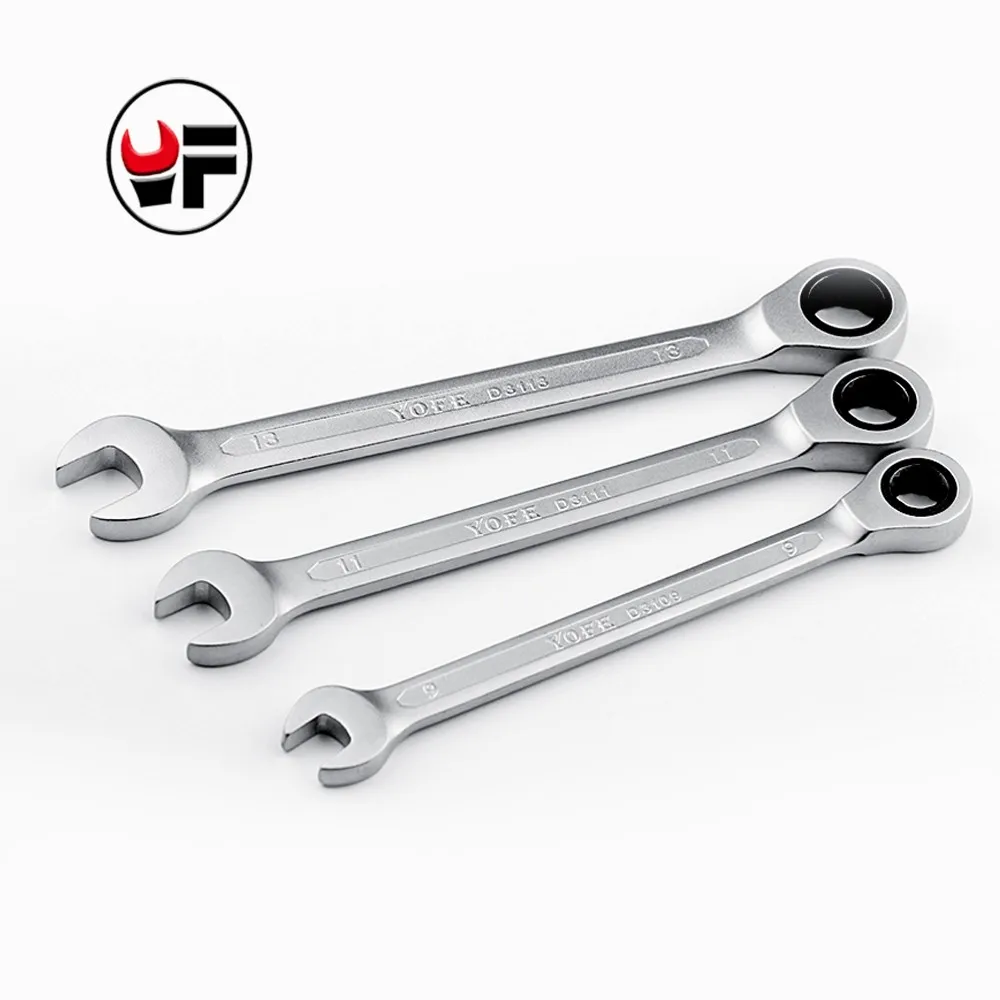 Yofe 12 мм гаечный ключ Комбинации набор ключей скейт-инструмент венца с храповым