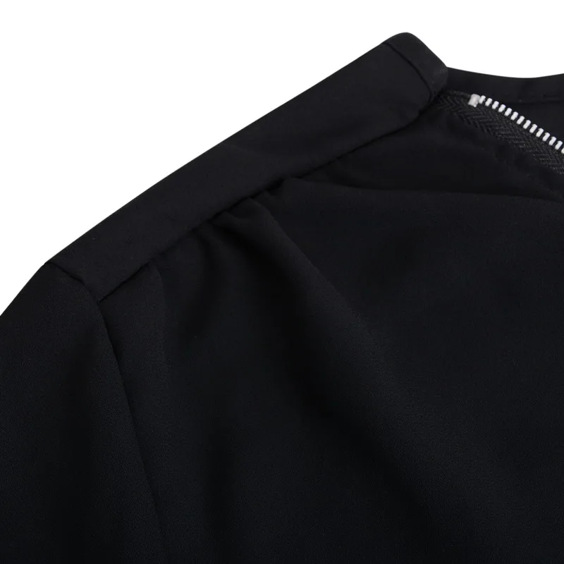 4XL 5XL топ размера плюс женские Сексуальные Топы повседневные уличные свободные блузки с рукавом до локтя и v-образным вырезом на молнии Летние шифоновые блузки рубашки