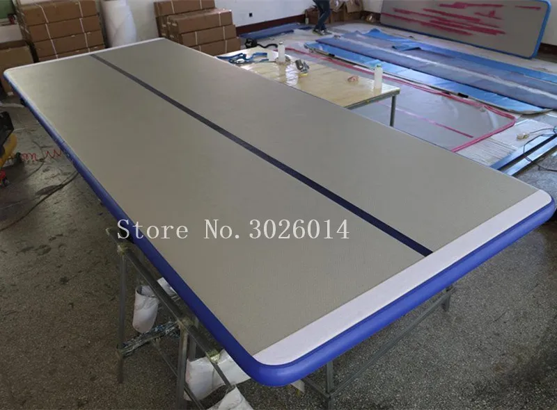 Pаспродажа Воздушная дорожка 7x1x0,2 м, надувная гимнастика, Акробатический воздушный Дорожный Коврик с электрическим воздушным насосом для чирлидинга, ...