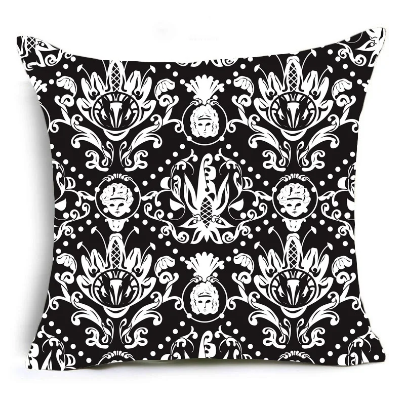 Elife полиэстер хлопок геометрический наволочка квадратная богемные индийские