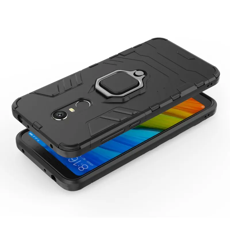 Ударопрочный 360 градусов вращающийся держатель кольца с подставкой Гибридный