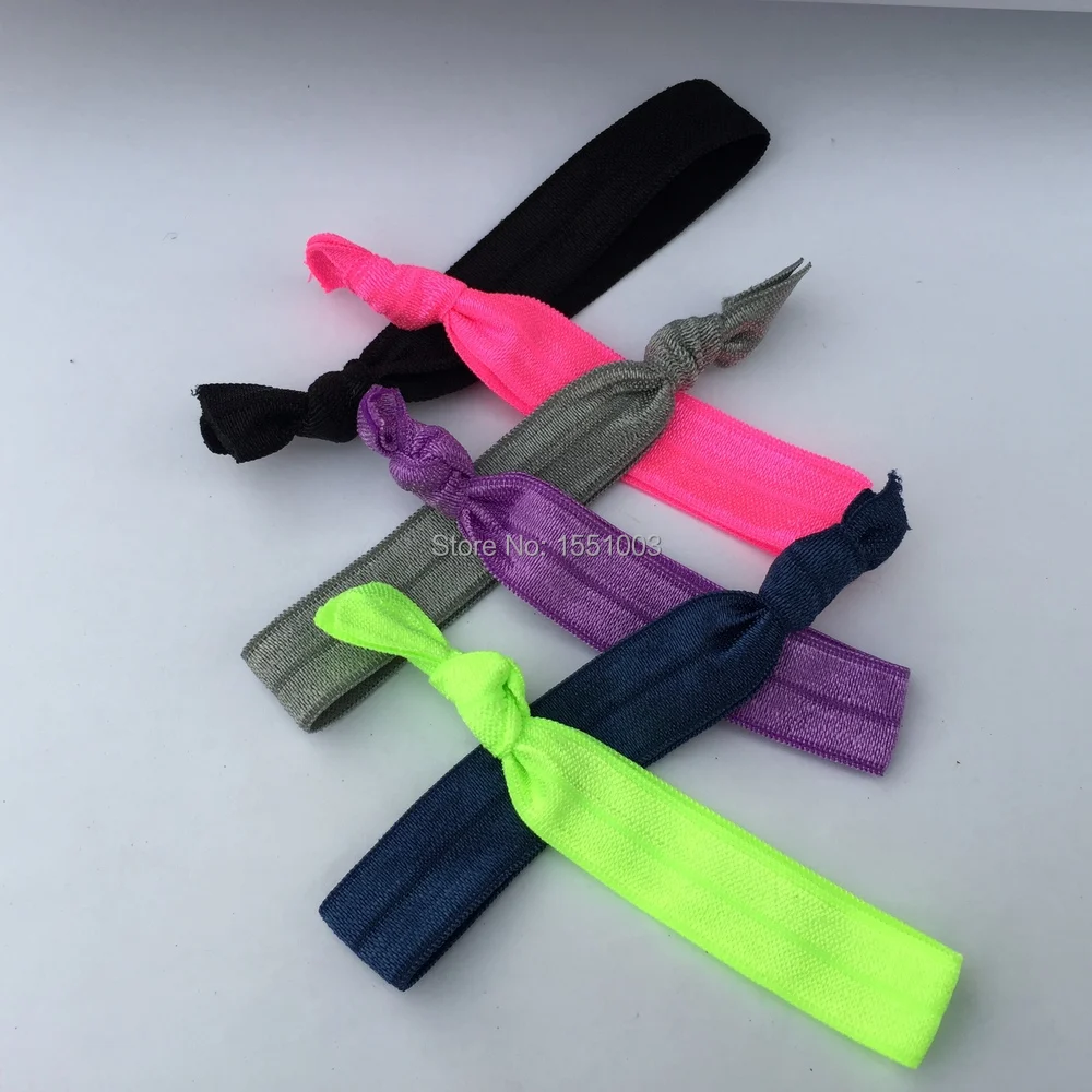 Лидер продаж 2016Y однотонная заколка для хвоста резинка волос женщин аксессуары