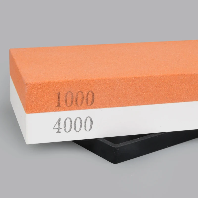 1 шт. 240/800 1000/3000 точилка для кухонных ножей Двусторонняя профессиональная точилка для кухонных ножей каменный корунд точильные камни